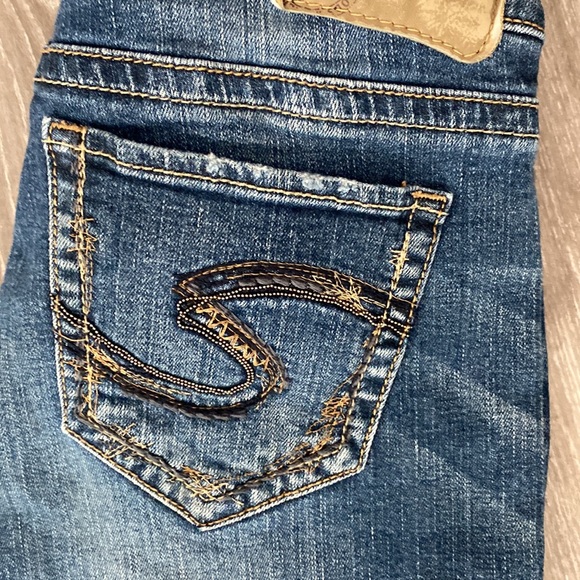 Silver Tuesday Low Rise Straight Leg. Sz 27/32 - Picture 2 of 12